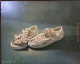 Sports Paintings - Sport-shoes by Unknown Artist